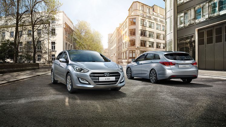Sverigepremiär för Hyundais nya i30 och i40