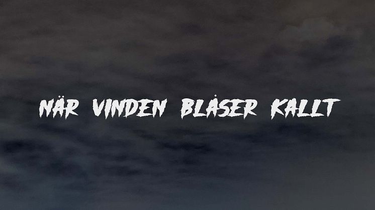 Omslag - Albin Johnsén & Wiliam Segerdahl "När vinden blåser kallt"