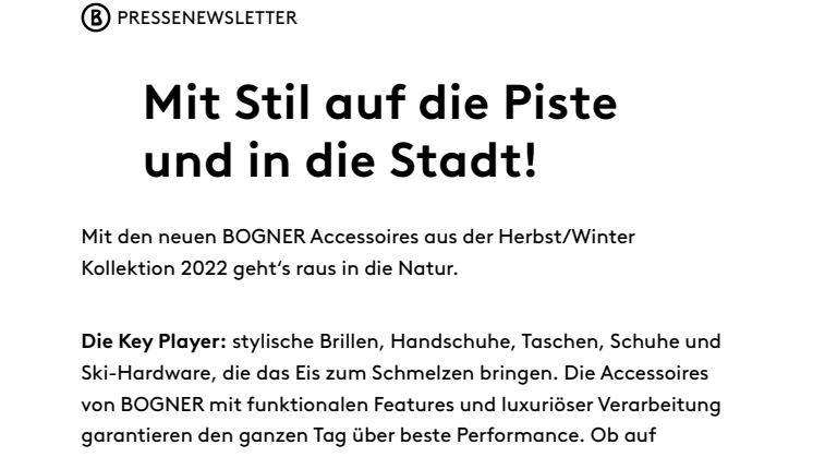 BOGNER_Pressenewsletter_Accessoires Herbst Winter 2022.pdf