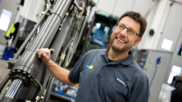 Ove Eriksson - verkstadschef på Swecons nya utrustningsverkstad i Eskilstuna