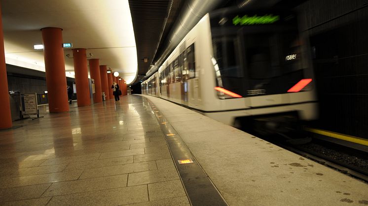 Nydalen T-banestasjon får økt kapasitet 
