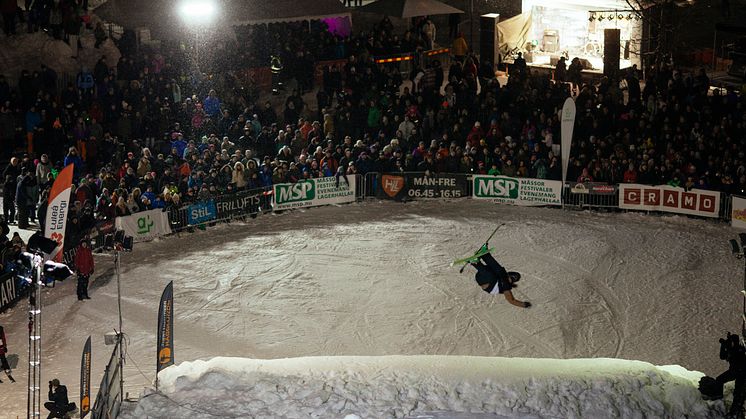 Bild från Luleå Big Air 2017.