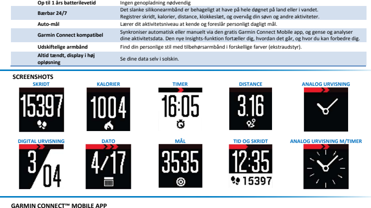 Garmin vívofit® 3 Aktivitetstracker