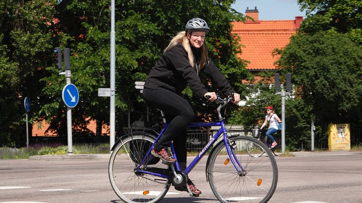 Var tredje skadad trafikant som hamnar på sjukhus är en cyklist