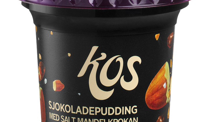 Kos sjokoladepudding med salt mandelkrokan