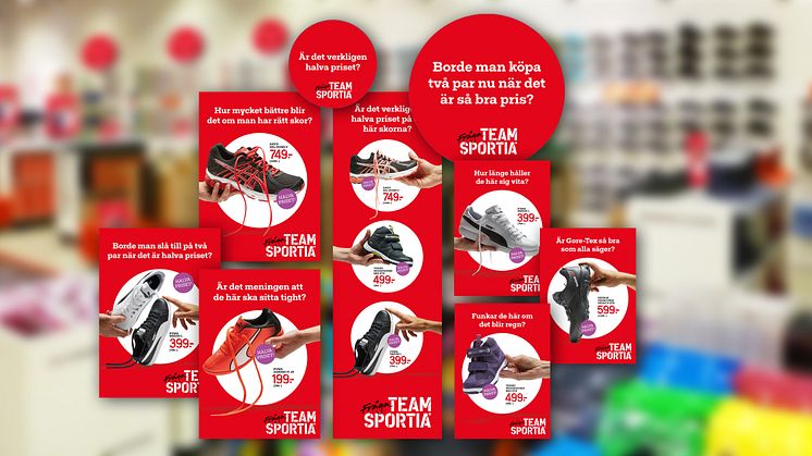 Satsning på digitalt ökade skoförsäljningen med över 50 procent för Team Sportia.