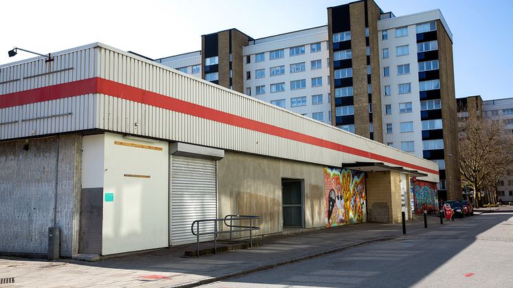 Bennets väg 13 före rivning