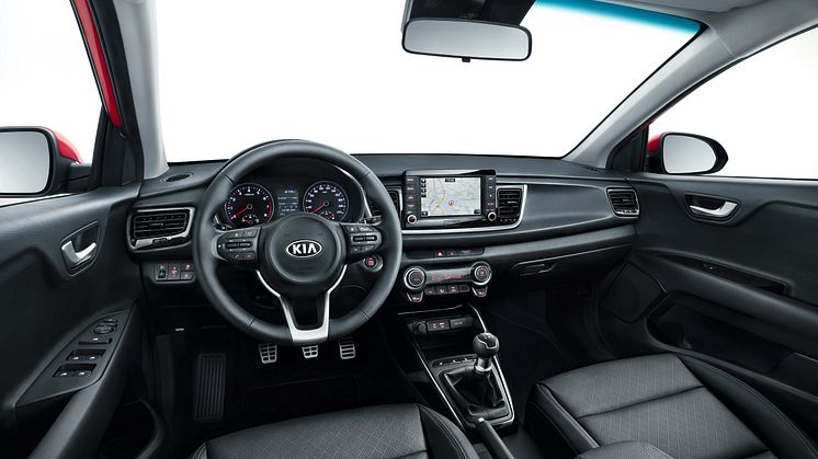 4. generation af KIA Rio - interiør