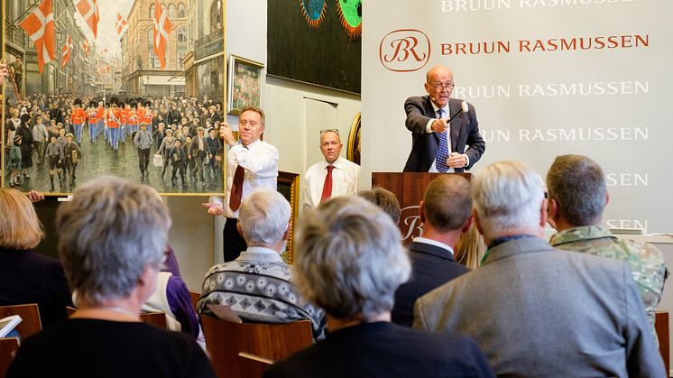 Jesper Bruun Rasmussen 75 år