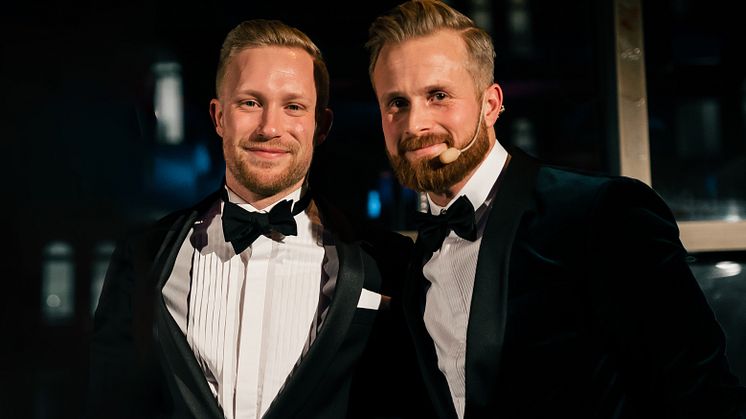 Hampus Berglund och Fredrik Kjell
