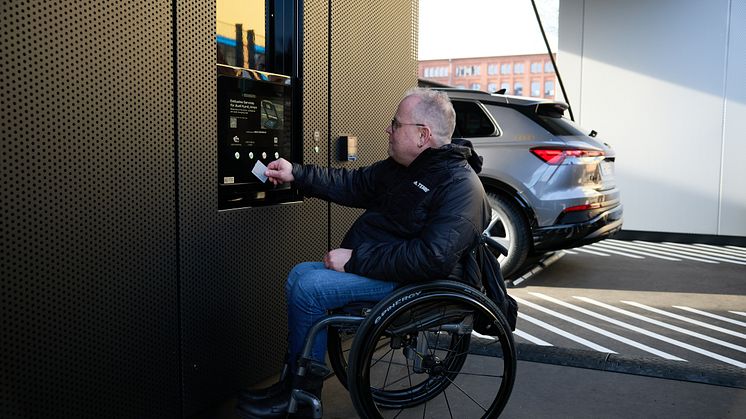 Audi charging hub Frankfurt