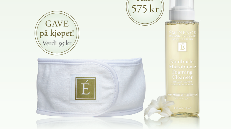 Éminence Organics KOMBUCHA MICROBIOME FOAMING CLEANSER + GAVE