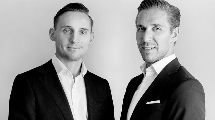 John Gunell, Investment Controller och Johan Konsten, Projektutvecklingschef. 