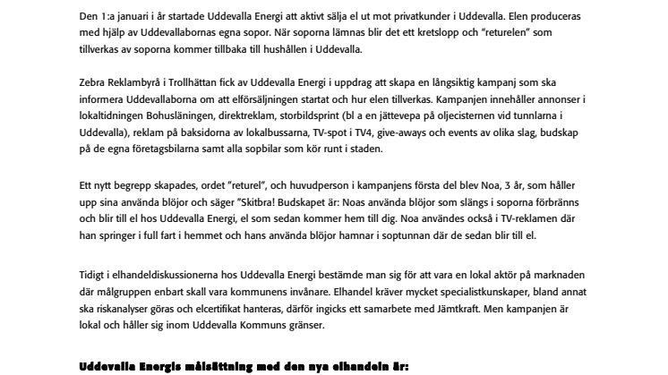 Soporna blir till el!