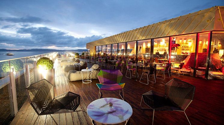 Clarion Hotel & Congress Trondheim - Skybar ute