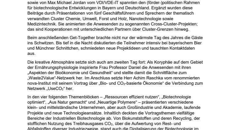 Netzwerktreffen hoch4: Coole Kontakte in hochsommerlichem Flair