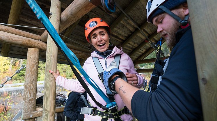 SkiStar Sommar Zipline