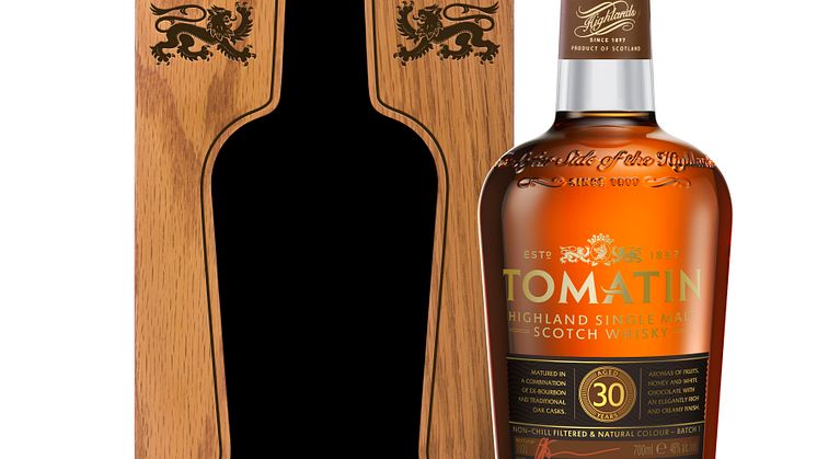 Ny 30-årig whisky från Tomatin, 30 kommer till Sverige