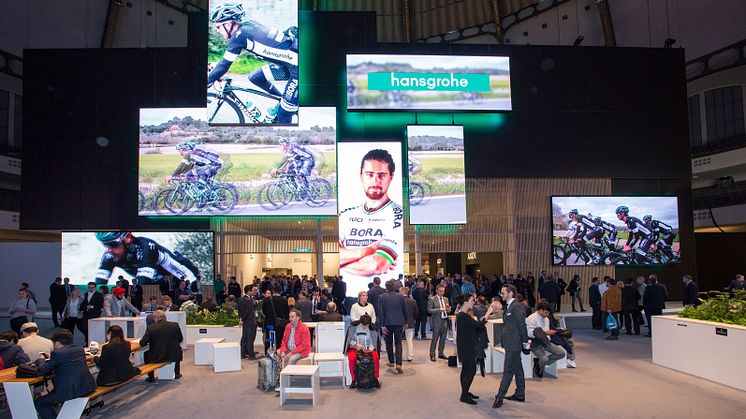 Hansgrohe_booth_ISH2017_Bike