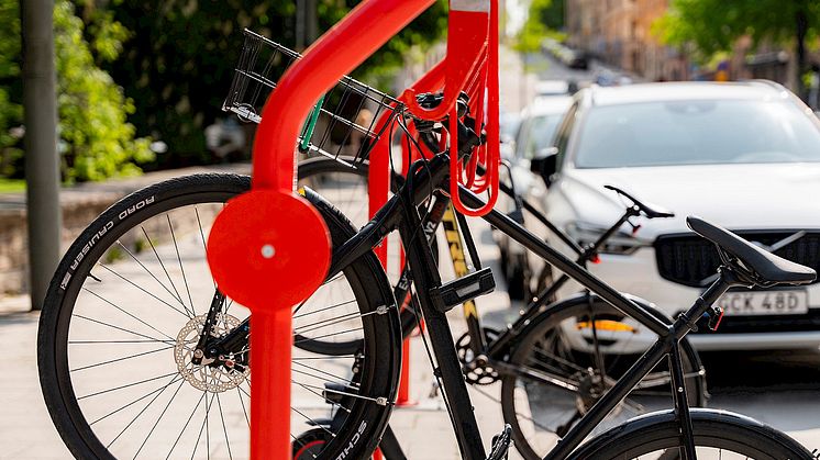 StyrUpp cykelställ