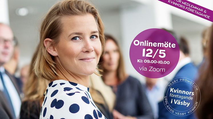 Onlinemöte Kvinnors företagande