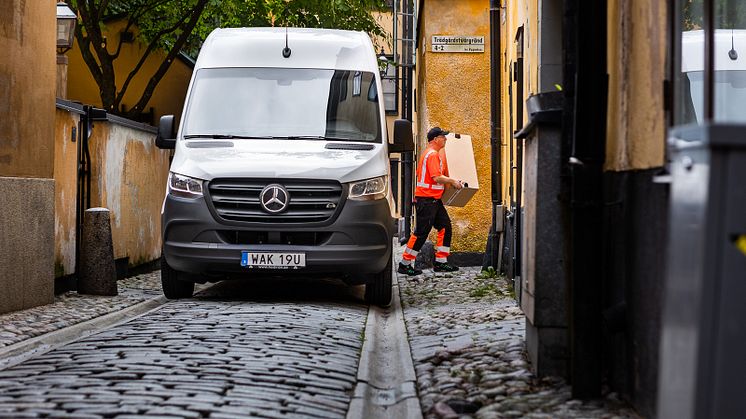Eldrivna paketbilar