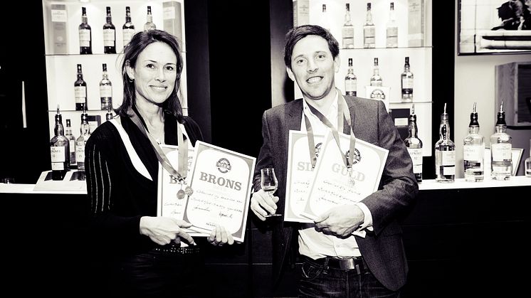 Ett rikligt medaljregn på Stockholm Beer & Whisky Festival