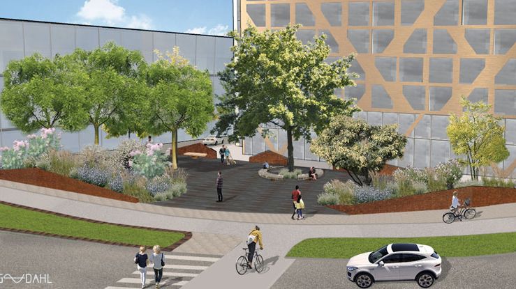 Tåtplatsen – Ett nytt torg i hjärtat av Västra Hamnen