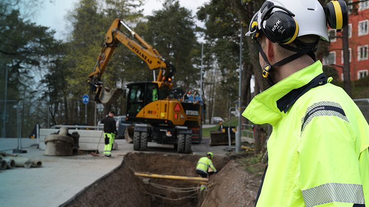 Appen GeoDig har laddats ner över 3000 gånger och är en stor hjälp för entreprenörer att få överblick över ledningsanvisningsärenden i fält.