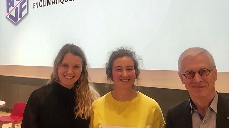 Alice Gebers exjobb hos Bengt Dahlgren vinner pris som Frankrikes bästa exjobb inom VVS & Energi