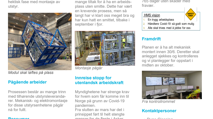 Nyhetsbrev 5 Silva Green Fuel demoanlegg