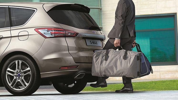 Nye Ford S-MAX, nå også med automatisk baklukeåpner