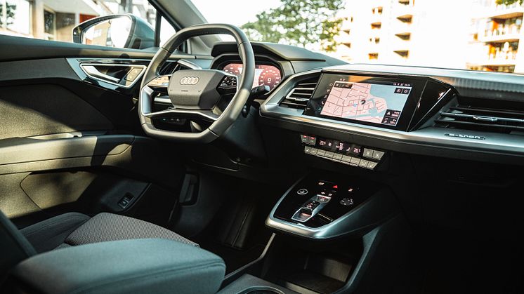 Audi Q4 e-tron interiør