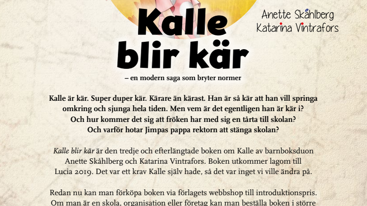 Kalle blir kär lagom till Lucia