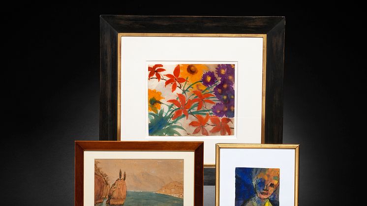 Auktionens tre værker af Emil Nolde