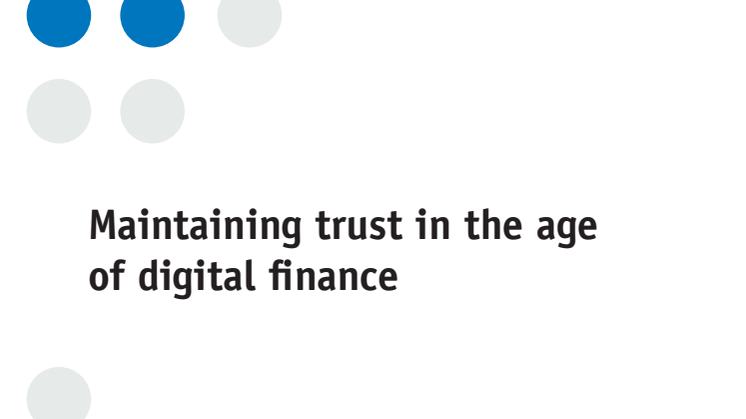 Att upprätthålla förtroendet i en digitaliserad bank- och finansvärld – White Paper