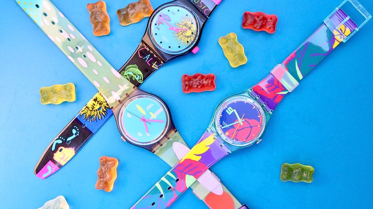 SWATCH Out! Armbåndure på auktion hos Bruun Rasmussen.