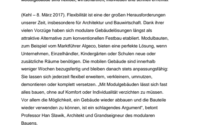 Die neue Dimension des Bauens