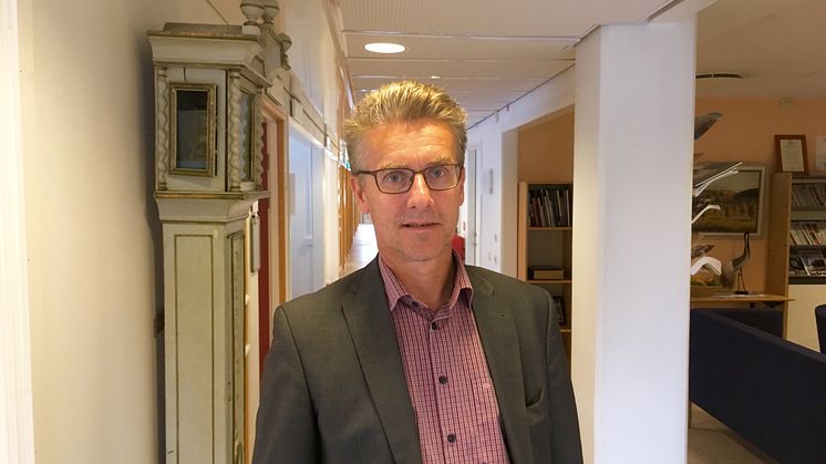 Foto på Christer Hjert taget av Norrtälje kommun