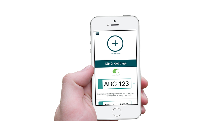 Vår gratis-app förenklar ditt bilägande året om!