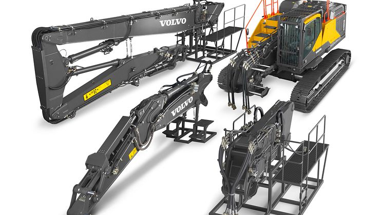 Volvo EC480E HR - modulärt bomsystem