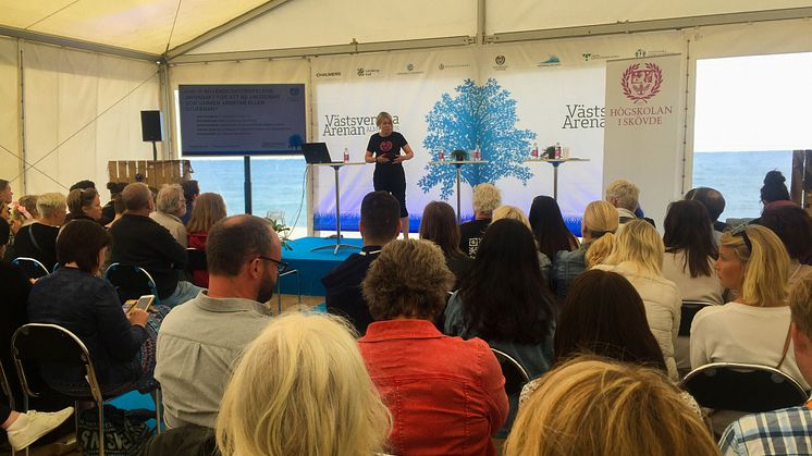 Katrin Dannberg under Almedalen