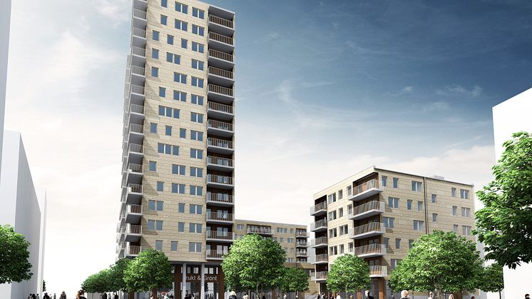 Bostadsbolagets hyresrätter i Kvillebäcken miljöcertiferade