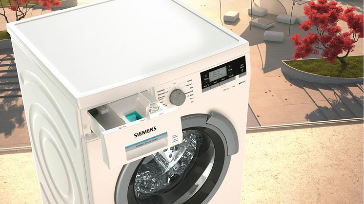 Siemens i-Dos vaskemaskine miljøbillede