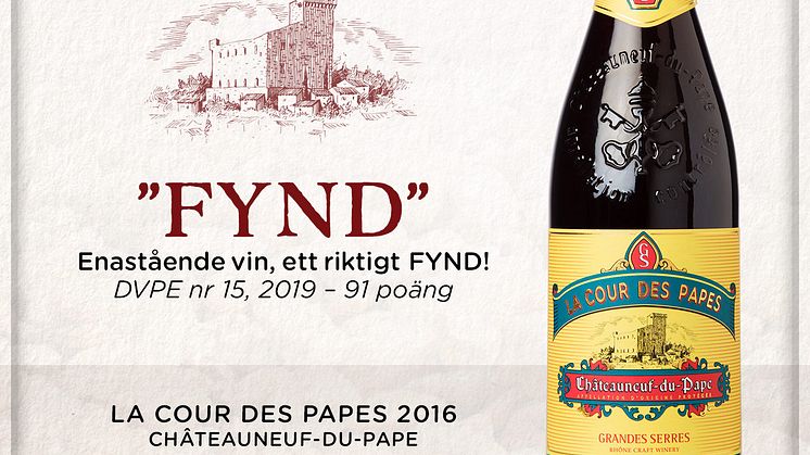 ​La Cour des Papes Châteauneuf-du-Pape