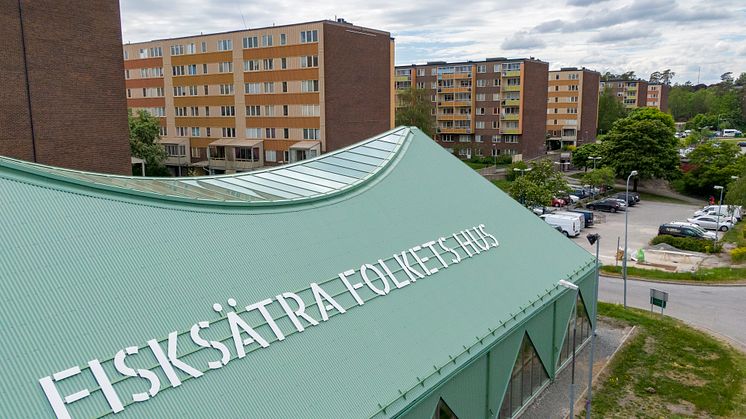 Invigning av Folkets hus i Fisksätra