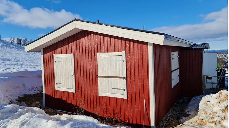 Stugan på Ädnamvaara har återfått sin forna glans
