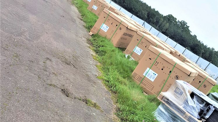 Solceller till Törneby Solpark