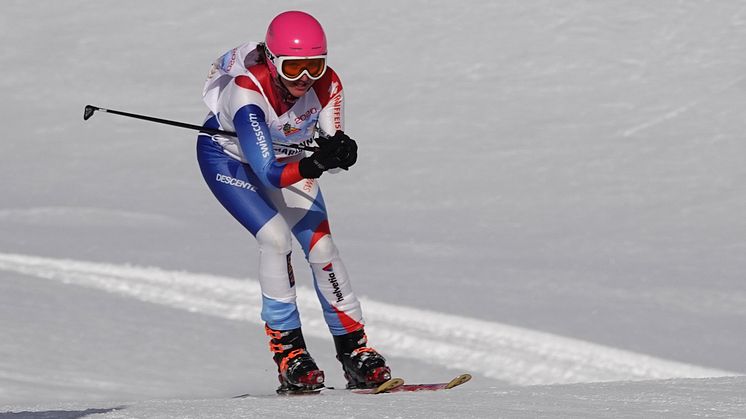 Marianne Rubi, eight-time record winner of the Inferno downhill race