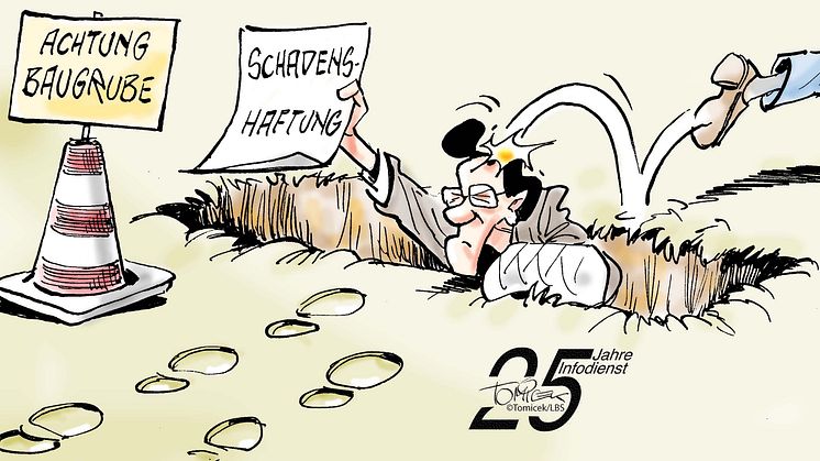  Sturz in die Baugrube